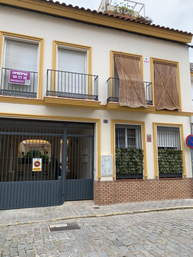 Duplex, terraza, 10 min coche centro Sevilla Camas Exterior foto